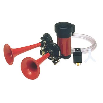 Air horn 12V universal 2 horns