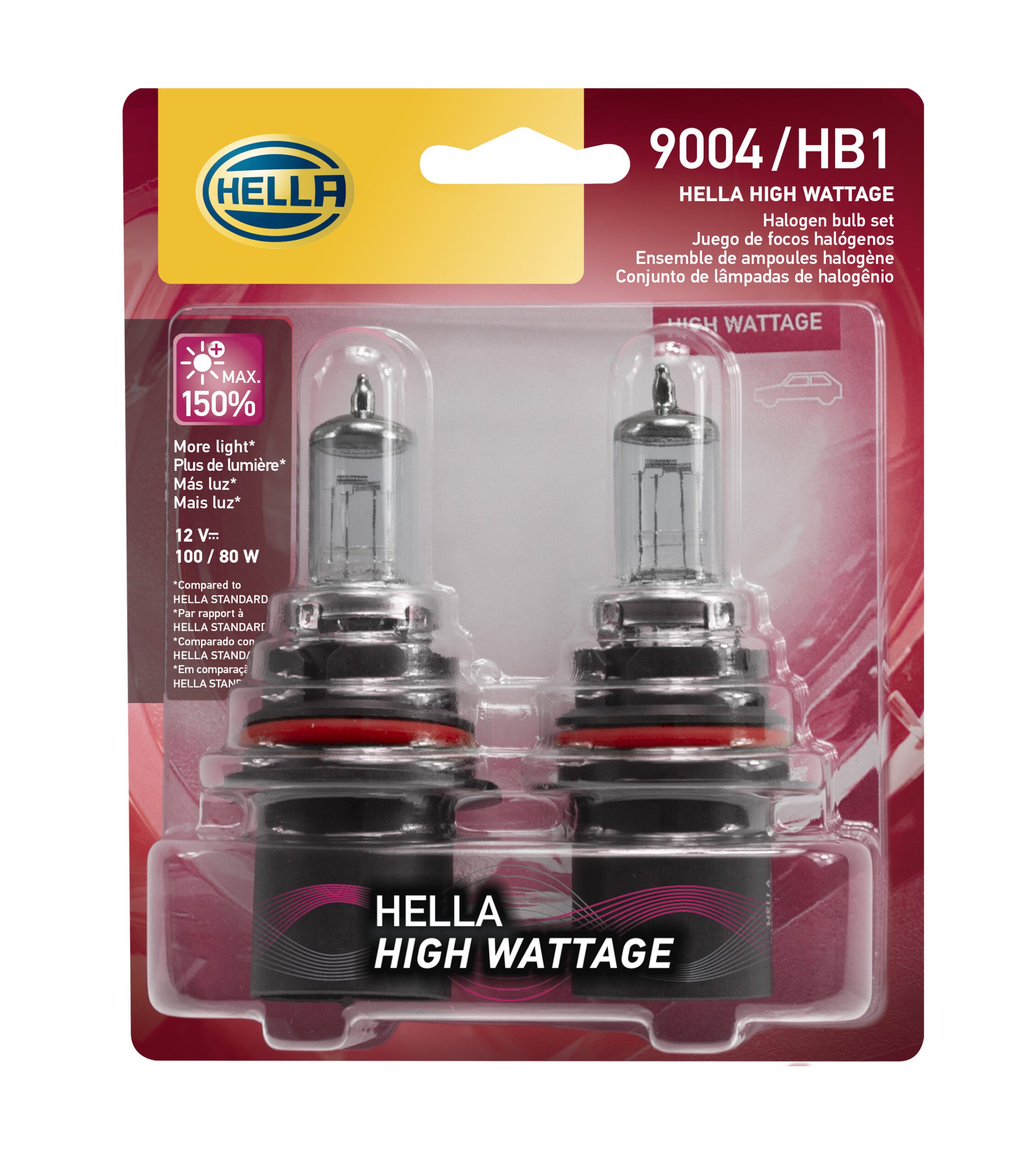 HELLA H7 Standard Halogen Bulb, 12 V, 55W : Automotive 