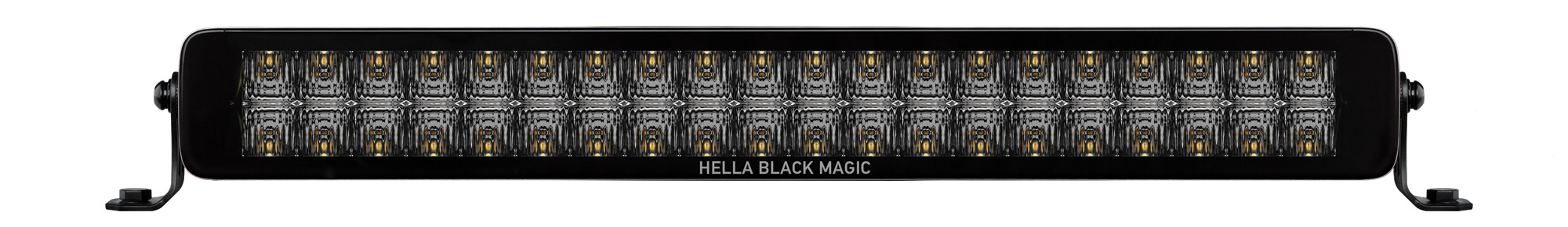 Hella® 358176401 - Black Series Thin 21 Dual Row Driving Beam LED Light Bar