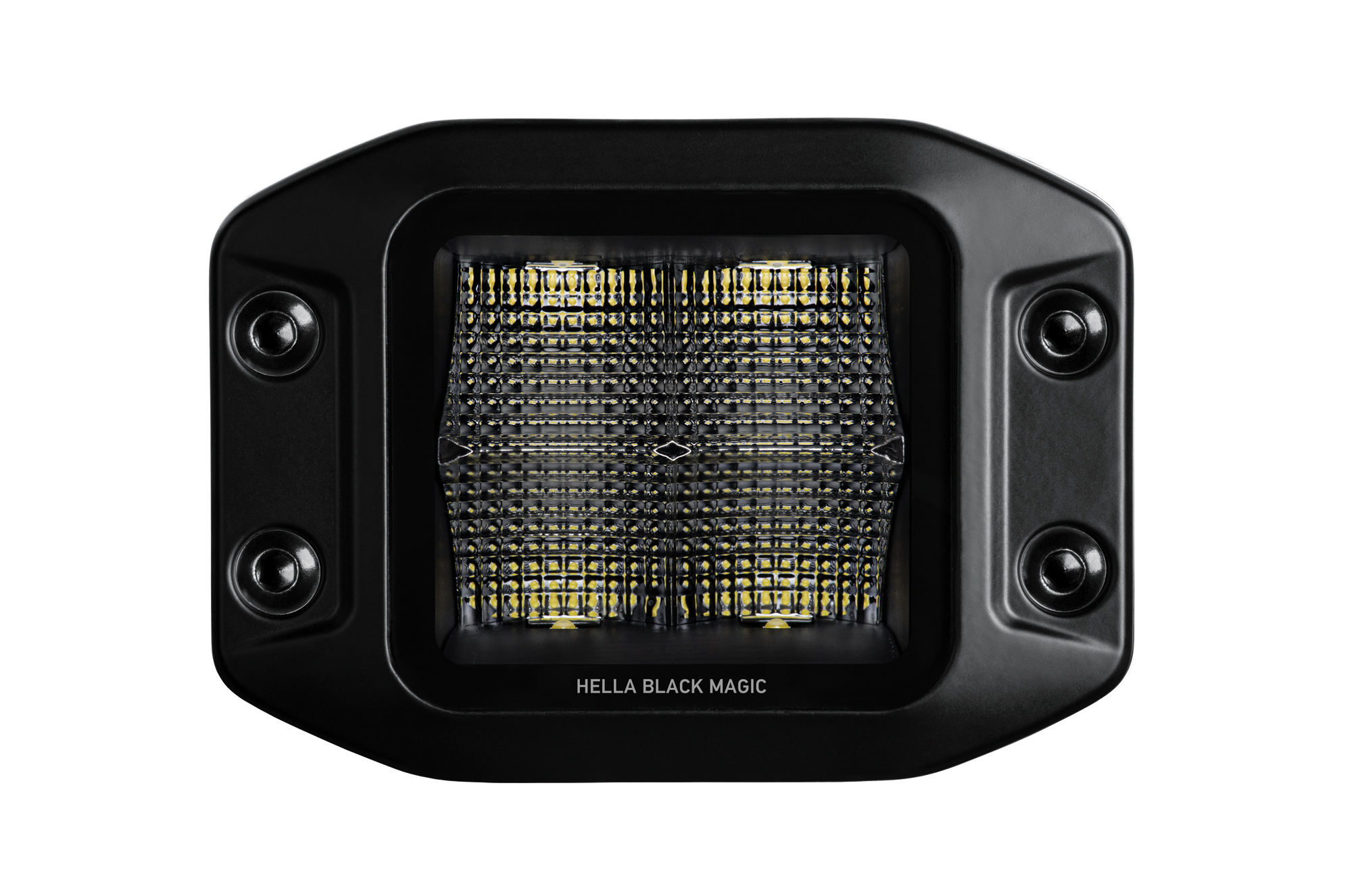 Hella LED Black Magic 3.2 Cube Kit - (Flood/Flush) - Autolume Plus
